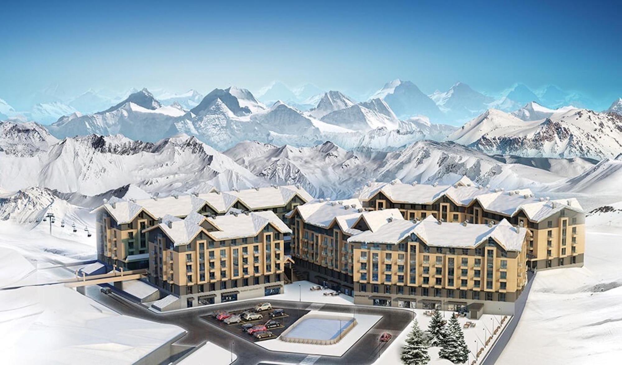 Four Seasons - New Gudauri Lejlighedshotel Eksteriør billede